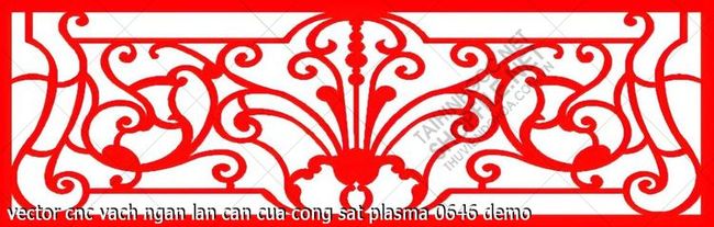 vector cnc vach ngan lan can cua cong sat plasma 0646